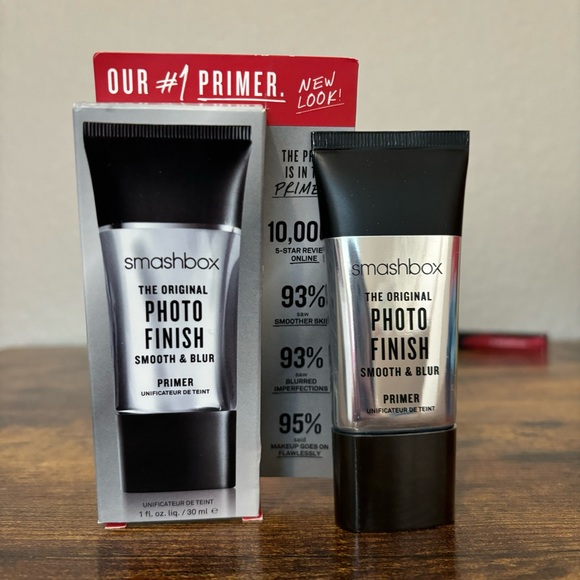 NEW Smashbox Full Size Oil-Free Photo Finish Primer Be Legendary Lipstick Bundle - Picture 2 of 10